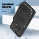 For Samsung Galaxy S23+ 5G Zipper Card Bag Back Cover Phone Case(Black)