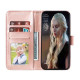 For Samsung Galaxy S23+ 5G Sun Mandala Embossing Pattern Phone Leather Case(Rose Gold)