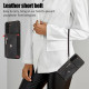 For Samsung Galaxy S23+ 5G Zipper RFID Card Slots Phone Case with Short Lanyard(Black)