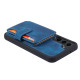 For Samsung Galaxy S24+ 5G Skin Feel Dream RFID Anti-theft PU Card Bag Phone Case(Peacock Blue)