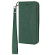 For Samsung Galaxy S23+ 5G Woven Texture Stitching Magnetic Leather Phone Case(Green)