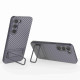 For Samsung Galaxy S23+ 5G Wavy Texture TPU Phone Case with Lens Film(Grey)