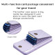 For Samsung Galaxy S23+ 5G Vertical Wallet Rhombic Leather Phone Case(Purple)