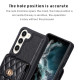 For Samsung Galaxy S23+ 5G Vertical Wallet Rhombic Leather Phone Case(Black)