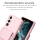 For Samsung Galaxy S23+ 5G Vertical Wallet Rhombic Leather Phone Case(Pink)