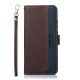 For Samsung Galaxy S24+ 5G KHAZNEH Litchi Texture Leather RFID Phone Case(Brown)