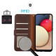 For Samsung Galaxy S24+ 5G KHAZNEH Litchi Texture Leather RFID Phone Case(Brown)