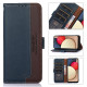For Samsung Galaxy S24+ 5G KHAZNEH Litchi Texture Leather RFID Phone Case(Blue)