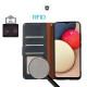 For Samsung Galaxy S24+ 5G KHAZNEH Litchi Texture Leather RFID Phone Case(Blue)