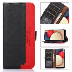 For Samsung Galaxy S24+ 5G KHAZNEH Litchi Texture Leather RFID Phone Case(Black)