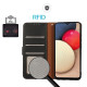For Samsung Galaxy S24+ 5G KHAZNEH Litchi Texture Leather RFID Phone Case(Black)