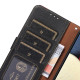 For Samsung Galaxy S24+ 5G KHAZNEH Litchi Texture Leather RFID Phone Case(Black)