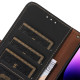 For Samsung Galaxy S24+ 5G Genuine Leather Magnetic RFID Leather Phone Case(Black)