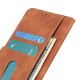 For Samsung Galaxy S24+ KHAZNEH Retro Texture Horizontal Flip Leather Phone Case(Brown)