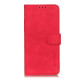 For Samsung Galaxy S24+ KHAZNEH Retro Texture Horizontal Flip Leather Phone Case(Red)