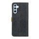 For Samsung Galaxy S24+ European Floral Embossed Leather Phone Case(Black)