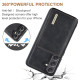 For Samsung Galaxy S24+ 5G DG.MING M1 Series 3-Fold Multi Card Wallet + Magnetic Phone Case(Black)