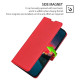 For Samsung Galaxy S24+ 5G Ultra-thin Voltage Side Buckle Horizontal Flip Leather Phone Case(Red)
