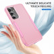 For Samsung Galaxy S24+ 5G TPU + PC Shockproof Protective Phone Case(Pink)