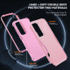 For Samsung Galaxy S24+ 5G TPU + PC Shockproof Protective Phone Case(Pink)