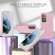 For Samsung Galaxy S24+ 5G TPU + PC Shockproof Protective Phone Case(Pink)