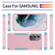 For Samsung Galaxy S24+ 5G TPU + PC Shockproof Protective Phone Case(Pink + Grey Green)