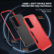 For Samsung Galaxy S24+ 5G TPU + PC Shockproof Protective Phone Case(Red + Black)