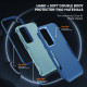 For Samsung Galaxy S24+ 5G TPU + PC Shockproof Protective Phone Case(Royal Blue + Grey Green)