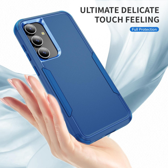 For Samsung Galaxy S24+ 5G TPU + PC Shockproof Protective Phone Case(Royal Blue)
