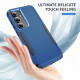 For Samsung Galaxy S24+ 5G TPU + PC Shockproof Protective Phone Case(Royal Blue + Black)