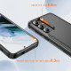 For Samsung Galaxy S24+ 5G TPU + PC Shockproof Protective Phone Case(Black)