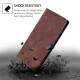 For Samsung Galaxy S24+ 5G Skin Feel Magnetic Leather Phone Case(Dark Brown)