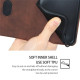 For Samsung Galaxy S24+ 5G Skin Feel Magnetic Leather Phone Case(Dark Brown)