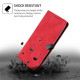For Samsung Galaxy S24+ 5G Skin Feel Magnetic Leather Phone Case(Red)