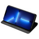 For Samsung Galaxy S24+ 5G Skin Feel Magnetic Leather Phone Case(Black)