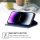 For Samsung Galaxy S24+ 5G Cow Texture Magnetic Leather Phone Case(Blue)