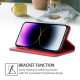 For Samsung Galaxy S24+ 5G Cow Texture Magnetic Leather Phone Case(Red)