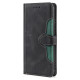 For Samsung Galaxy S24+ 5G Skin Feel Magnetic Buckle Leather Phone Case(Black)