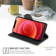 For Samsung Galaxy S24+ 5G Skin Feel Magnetic Buckle Leather Phone Case(Black)