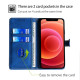 For Samsung Galaxy S24+ 5G Skin Feel Magnetic Buckle Leather Phone Case(Blue)