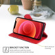 For Samsung Galaxy S24+ 5G Skin Feel Magnetic Buckle Leather Phone Case(Red)