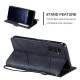 For Samsung Galaxy S24+ 5G Skin Feel Splicing Leather Phone Case(Black)