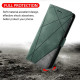 For Samsung Galaxy S24+ 5G Skin Feel Splicing Leather Phone Case(Green)
