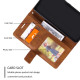 For Samsung Galaxy S24+ 5G Skin Feel Splicing Leather Phone Case(Brown)