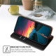 For Samsung Galaxy S24+ 5G Gloss Oil Solid Color Magnetic Leather Phone Case(Black)