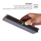 For Samsung Galaxy S24+ 5G Gloss Oil Solid Color Magnetic Leather Phone Case(Black)