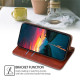 For Samsung Galaxy S24+ 5G Gloss Oil Solid Color Magnetic Leather Phone Case(Brown)