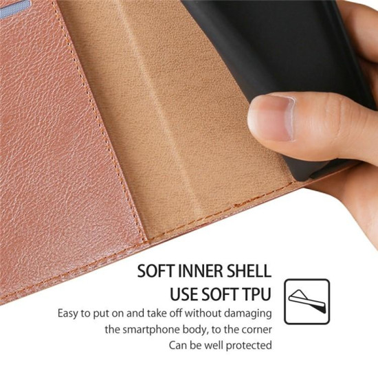 For Samsung Galaxy S24+ 5G Gloss Oil Solid Color Magnetic Leather Phone Case(Rose Gold)