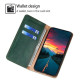 For Samsung Galaxy S24+ 5G Gloss Oil Solid Color Magnetic Leather Phone Case(Green)