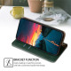 For Samsung Galaxy S24+ 5G Gloss Oil Solid Color Magnetic Leather Phone Case(Green)